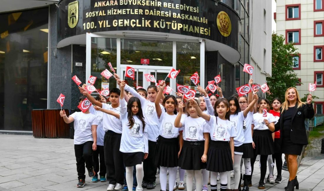 Ankara Büyükşehir Belediyesi, 29 Ekim Cumhuriyet Bayramı kapsamında ilkokul öğrencilerini
