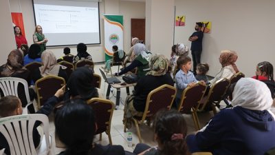MERSİN-Toroslar Belediyesi, kadınların ve çocukların bilinçlenmesine yönelik çalışmalarına bir yenisini