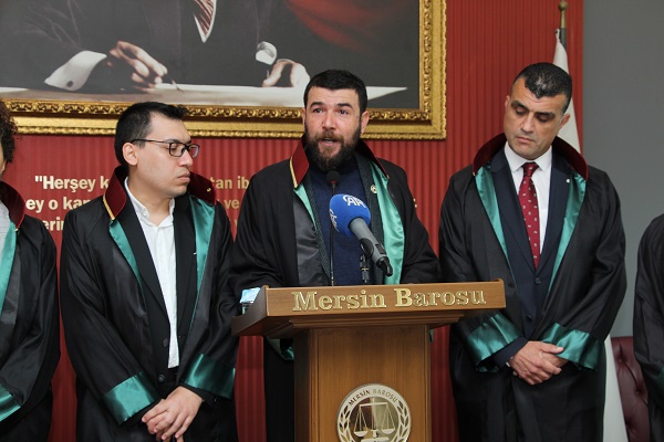 Mersin Barosu Engelli Hakları Komisyonu Başkanı Av. Nurullah Yıldız, merkezi