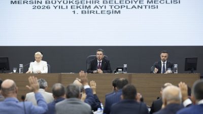 Mersin Büyükşehir Belediye Meclisi’nin 2026 Yılı Ekim Ayı Olağan Toplantısı