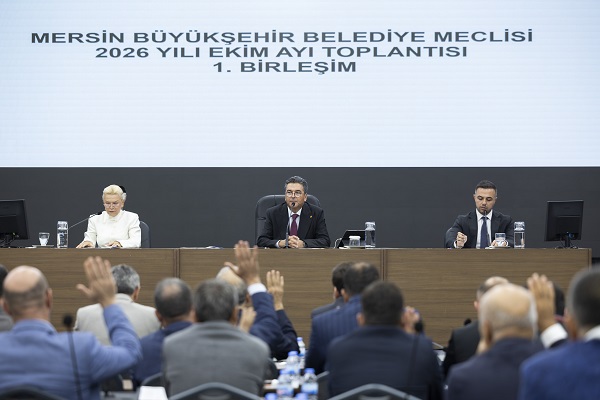 Mersin Büyükşehir Belediye Meclisi’nin 2026 Yılı Ekim Ayı Olağan Toplantısı