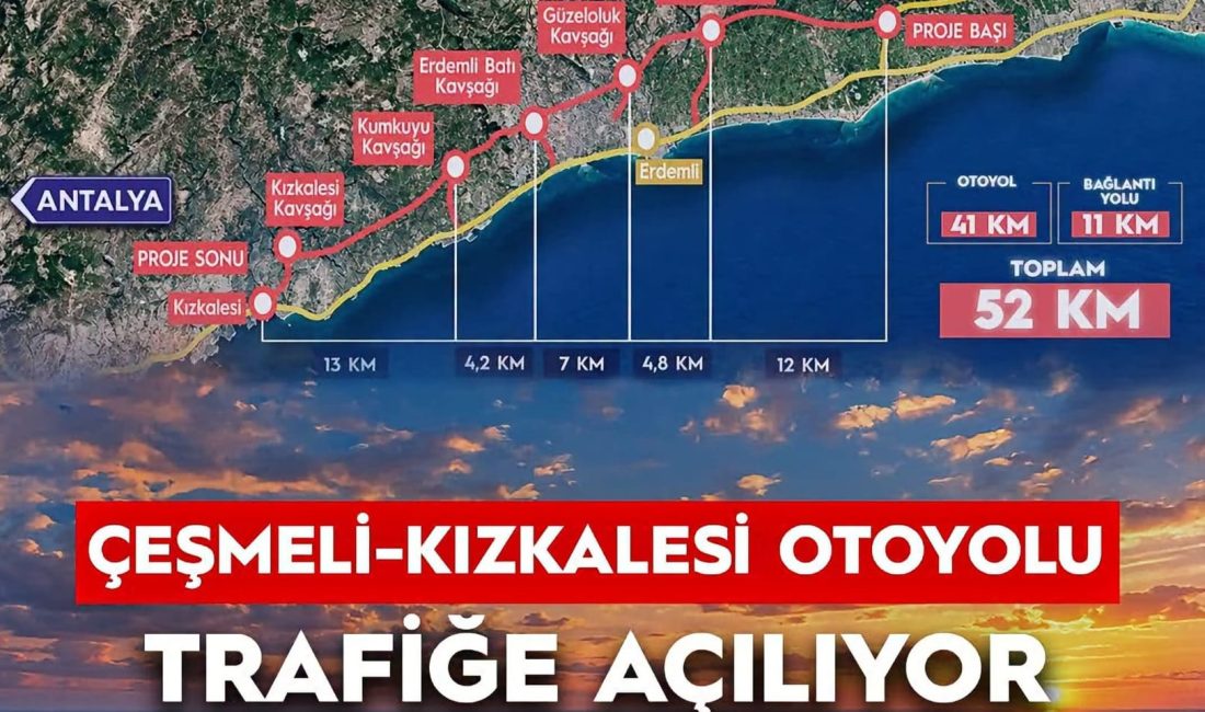 Ulaştırma ve Altyapı Bakanı Abdulkadir Uraloğlu, Mersin’in ulaşım altyapısını güçlendirecek