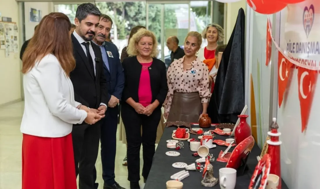 MERSİN-Yenişehir Belediyesi Seramik Atölyesi’nin 3. yılı ve Cumhuriyet’in 103. yılı