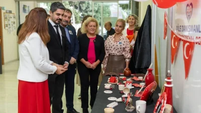MERSİN-Yenişehir Belediyesi Seramik Atölyesi’nin 3. yılı ve Cumhuriyet’in 103. yılı