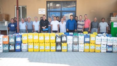 Mersin Yenişehir Belediyesi, tarımsal üretimin sürdürülebilirliğine katkı sağlamak, çiftçilerin girdi