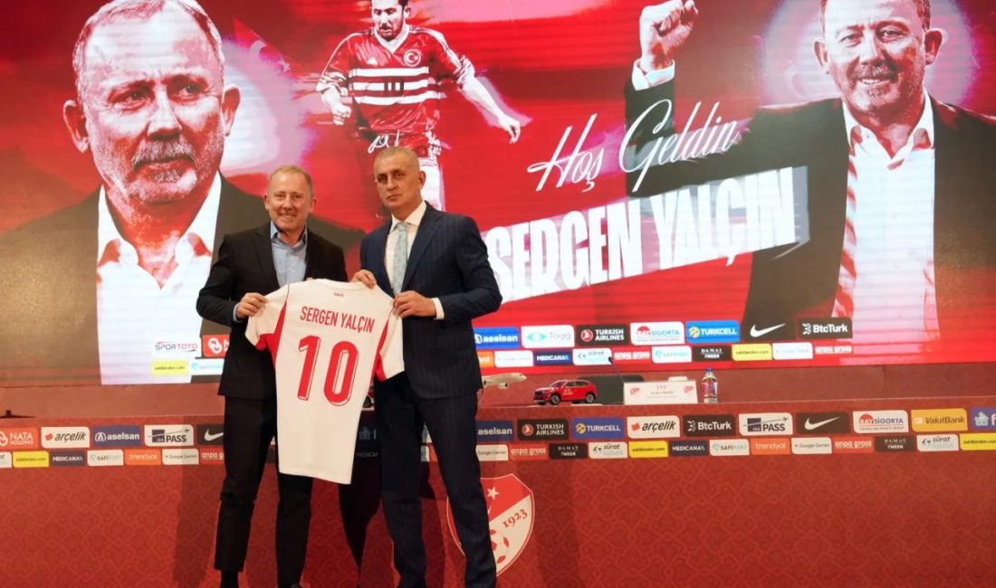 A Milli Futbol Takımı’nın yeni teknik direktörü Sergen Yalçın için