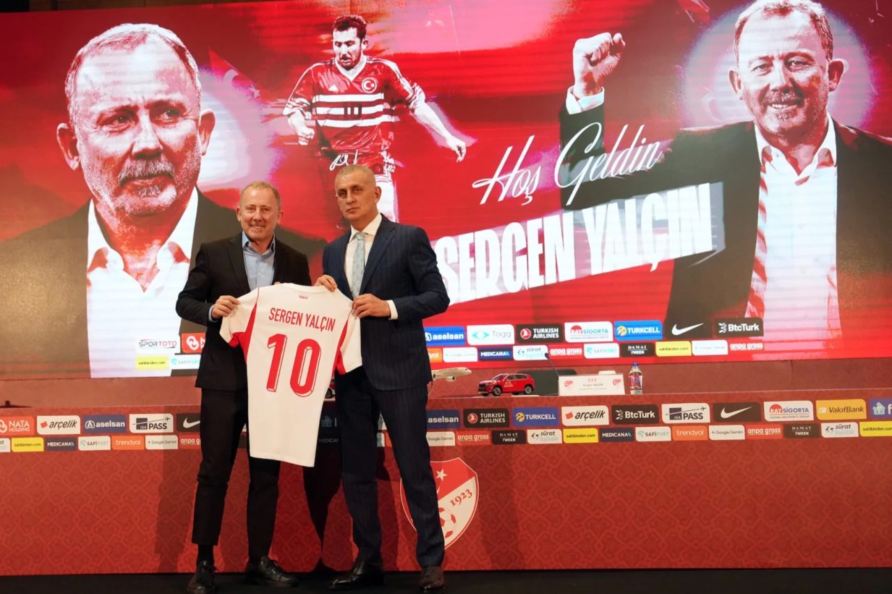 A Milli Futbol Takımı’nın yeni teknik direktörü Sergen Yalçın için