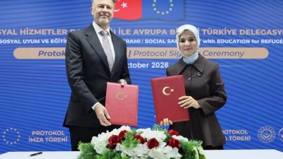 Aile ve Sosyal Hizmetler Bakanı Mahinur Özdemir Göktaş, Avrupa Birliği