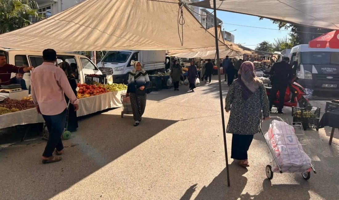 Adıyaman Belediyesi ile pazarcı esnafının iş birliğiyle Alitaşı Mahallesi’nde oluşturulan