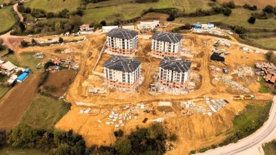 Kocaeli Büyükşehir Belediyesi iştiraki Kent Konut A.Ş.’nin Sepetçiler Mahallesi’nde yürüttüğü