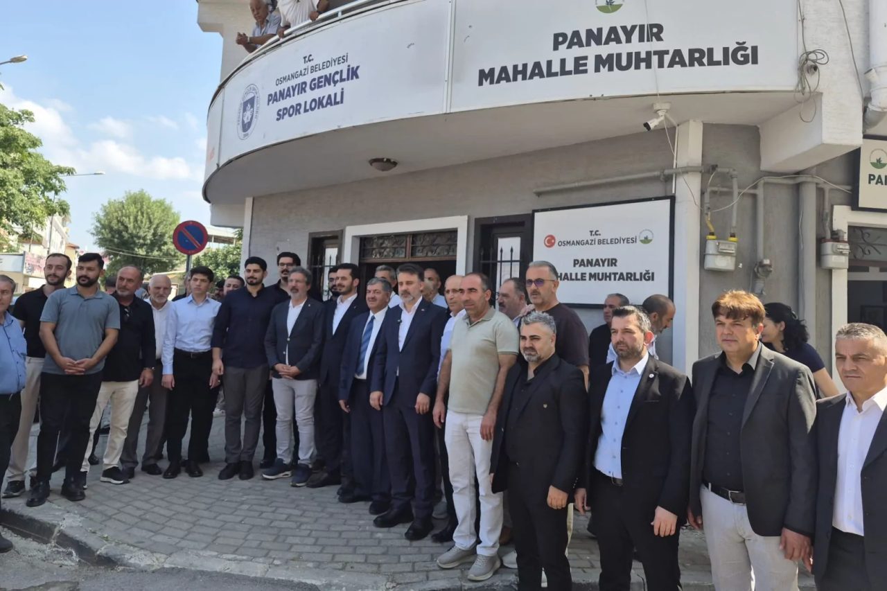 AK Parti Osmangazi İlçe Başkanı Adnan Kurtuluş, 35 bin nüfuslu