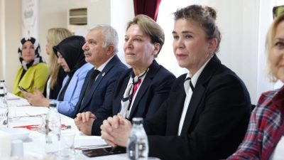 Ankara'da Keçiören Belediyesi Barbaros Hayrettin Mahalle Konağı’nda, “Değerlerimizin İzinde Kadın