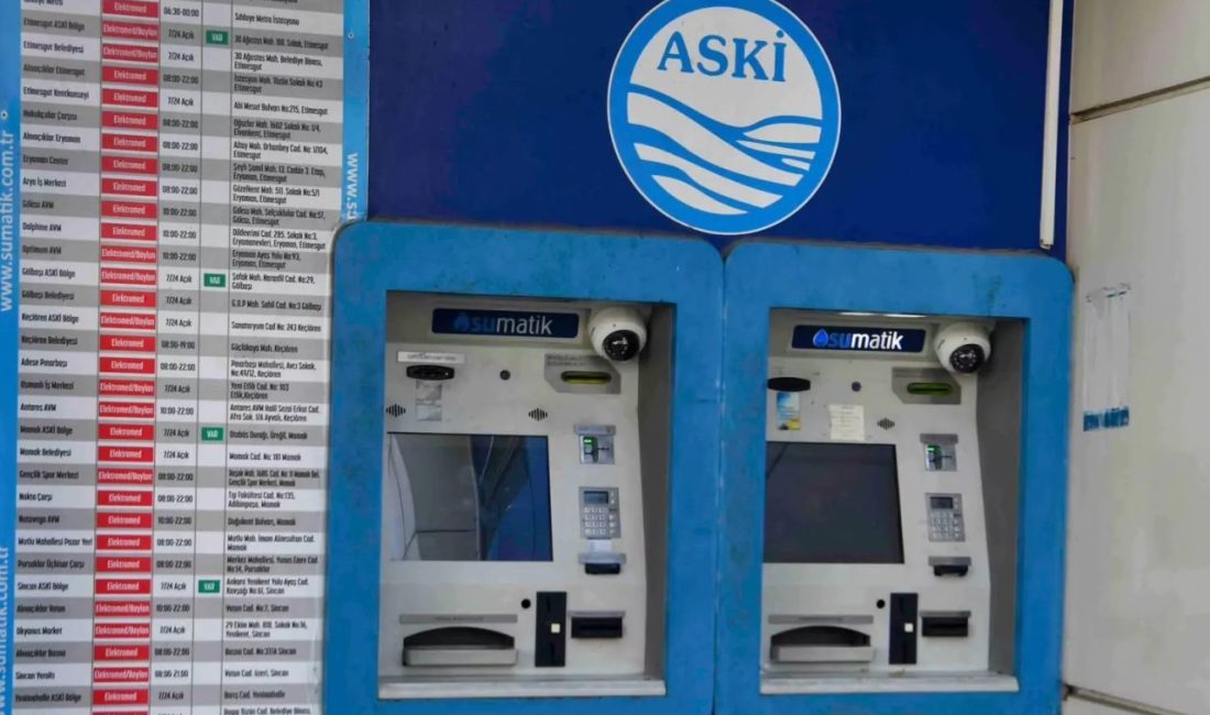 Ankara Büyükşehir Belediyesi ASKİ Genel Müdürlüğü, ön ödemeli su kartı