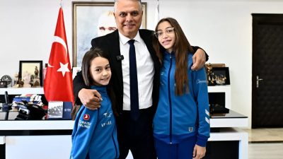 Antalya'da Muratpaşa Belediye Başkanı Ümit Uysal, 4. Ritmik Cimnastik Balkan