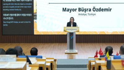 Antalya Büyükşehir Belediyesi Başkan Vekili Büşra Özdemir, Güney Kore’nin başkenti