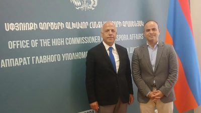 Artvin Ticaret Borsası Yönetim Kurulu Başkanı Osman Akyürek, Ermenistan ziyareti