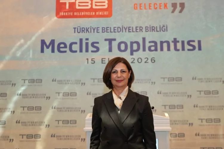 Eskişehir Büyükşehir Belediye Başkanı Ayşe Ünlüce, Türkiye Belediyeler Birliği (TBB)