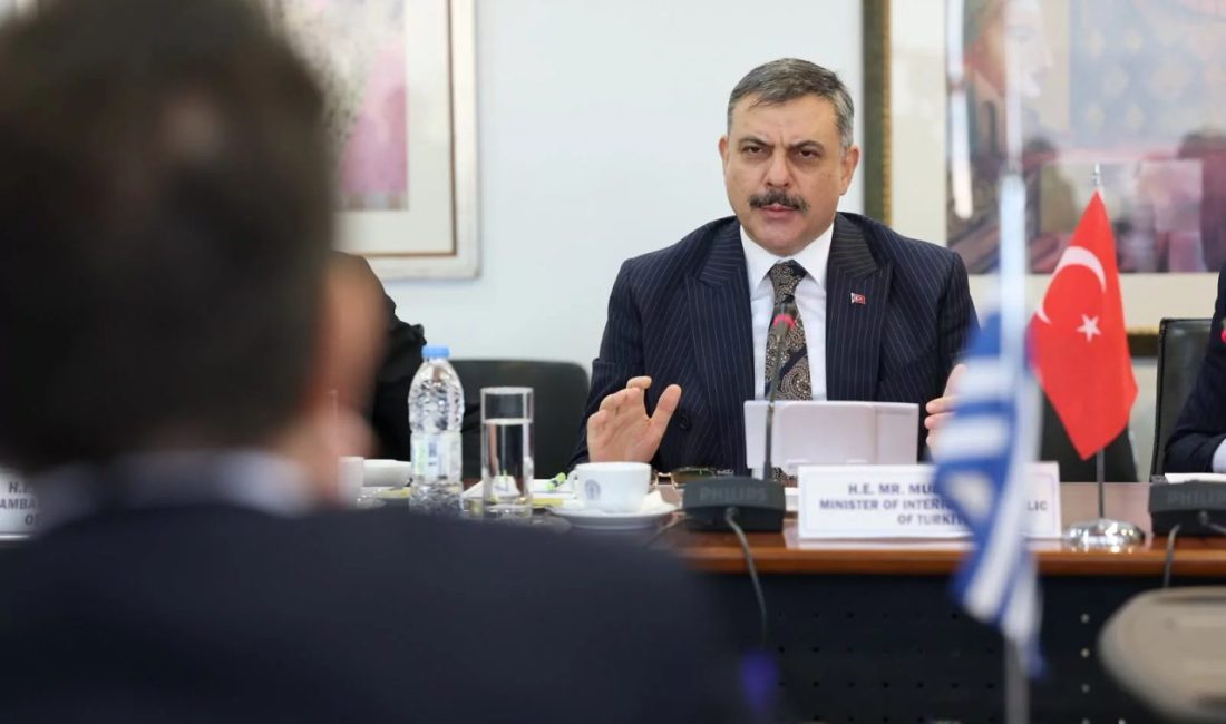 İçişleri Bakanı Mustafa Çiftçi, Yunanistan Vatandaşı Koruma Bakanı Michalis Chrisochoidis