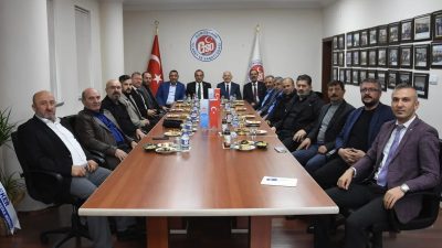 Gümüşhane Belediye Başkanı Vedat Soner Başer, TSO seçimlerini kazanan İsmail