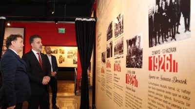 Bursa Büyükşehir Belediyesi, 29 Ekim Cumhuriyet Bayramı’nın 103’üncü yıl dönümü
