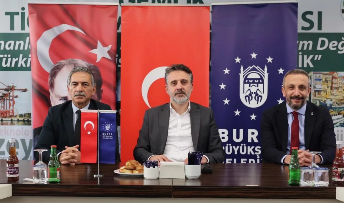 Bursa Büyükşehir Belediye Başkan Vekili Şahin Biba, ilçe ziyaretleri kapsamında