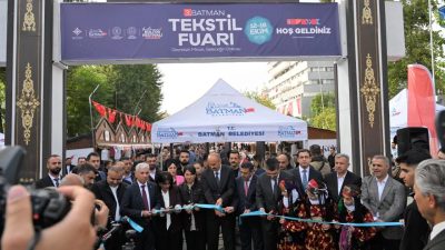 Batman 3. Tekstil Fuarı, Vali Ekrem Canalp'nin katılımıyla açıldı. Vali