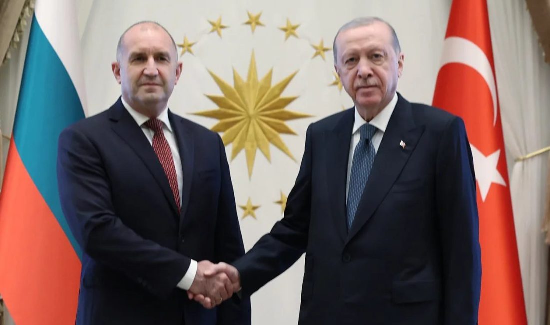 Cumhurbaşkanı Recep Tayyip Erdoğan, Bulgaristan Başbakanı Rumen Radev ile yaptığı