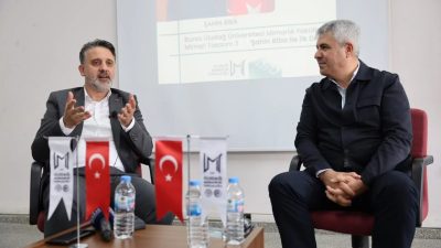 Bursa Büyükşehir Belediye Başkan Vekili Şahin Biba, mezunu olduğu Bursa