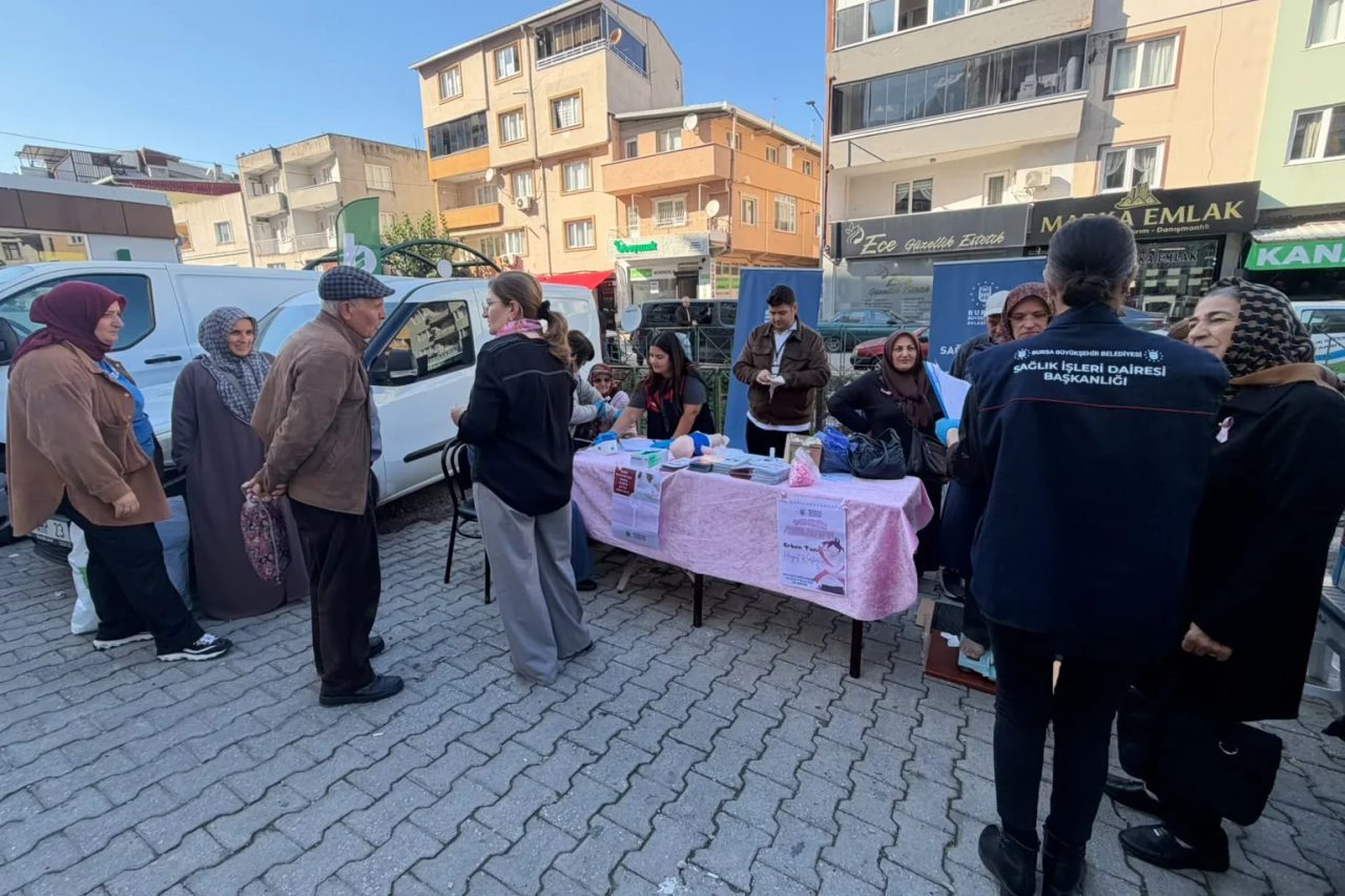 Bursa Büyükşehir Belediyesi, 1-31 Ekim Meme Kanseri Farkındalık Ayı kapsamında