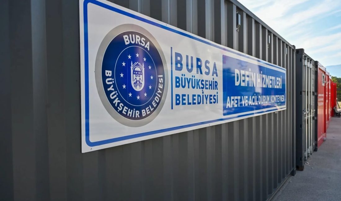 Bursa Büyükşehir Belediyesi, olası afetlerde vatandaşların ihtiyaçlarına hızlı yanıt verebilmek
