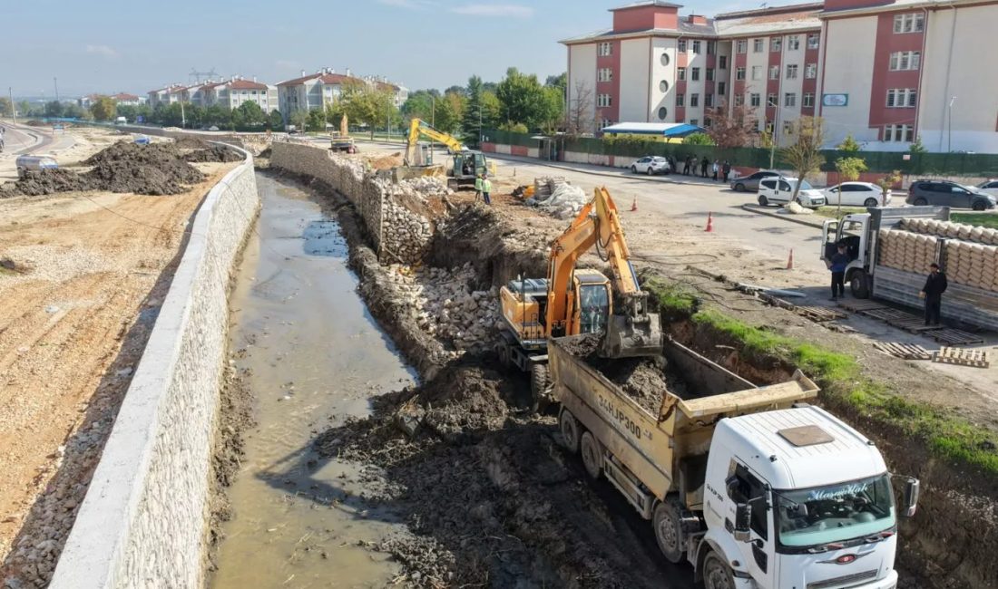 Bursa Büyükşehir Belediyesi, ıslah çalışmaları kapsamında Nilüfer ilçesinde bulunan Hasanağa