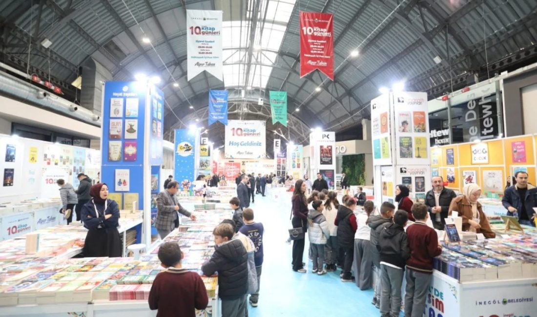 Bursa İnegöl Belediyesi tarafından bu yıl 10’uncusu düzenlenen İnegöl Kitap