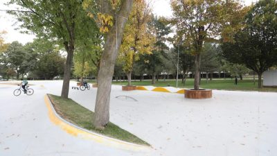 İnegöl Belediyesi’nin talebi üzerine Hikmet Şahin Kültür Parkında yeni bir
