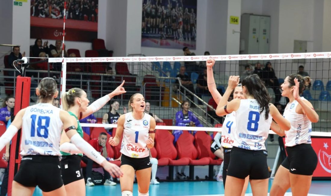 Nilüfer Belediyespor Eker, Vodafone Sultanlar Ligi’nin üçüncü haftasında konuk ettiği