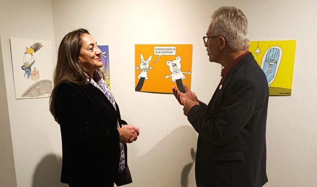 Bursa'da Nilüfer Belediyesi’nin ev sahipliğinde düzenlenen “Kuklalar-Kukla Tiyatrosu” Uluslararası Karikatür