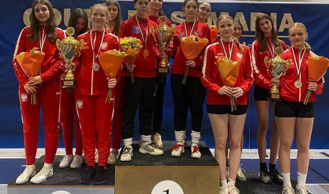 Bursa'da Osmangazi Belediyespor’un genç sporcusu Ada Küfeciler, Slovakya’nın Šamorín kentinde