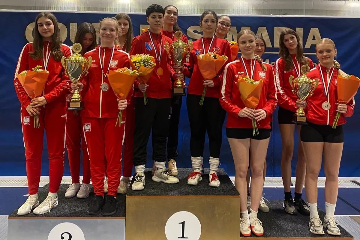 Bursa'da Osmangazi Belediyespor’un genç sporcusu Ada Küfeciler, Slovakya’nın Šamorín kentinde