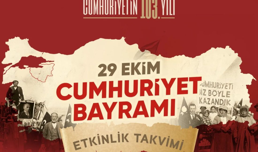 Bursa Büyükşehir Belediyesi, 29 Ekim Cumhuriyet Bayramı’nın 103’üncü yıl dönümü
