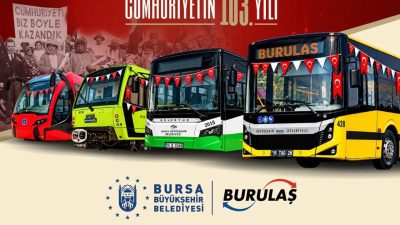 Bursa Büyükşehir Belediyesi, Cumhuriyet’in 103. yıl dönümü kutlamaları kapsamında toplu