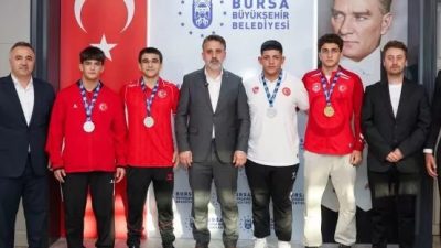 Bursa Büyükşehir Belediye Başkan Vekili Şahin Biba, Balkan Güreş Şampiyonası’nda