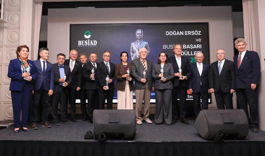 29. Doğan Ersöz ve BUSİAD Başarı Ödülleri töreni Almira Otel’de