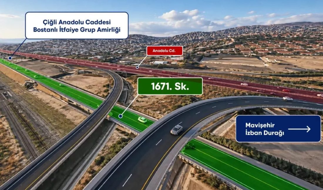 İzmir Büyükşehir Belediyesi, Çiğli ile Karşıyaka arasındaki ulaşım ağını güçlendirecek