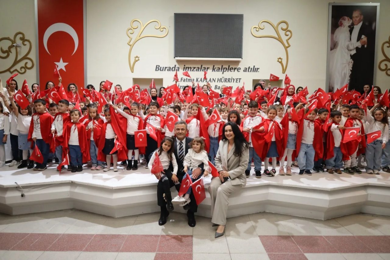 Kocaeli'de İzmit Belediyesi Çınar Çocuk Evleri’nde eğitim gören 5 yaş