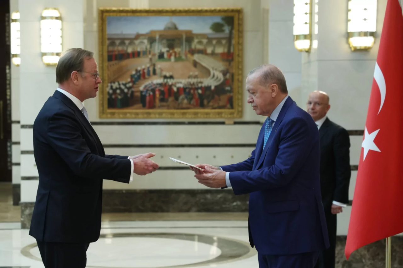 Cumhurbaşkanı Recep Tayyip Erdoğan, Cumhurbaşkanlığı Külliyesi’nde Hindistan, Mali, Hollanda, El