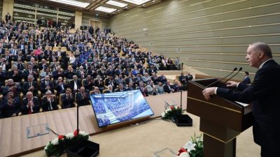 Cumhurbaşkanı Recep Tayyip Erdoğan, 19 Ekim Muhtarlar Günü dolayısıyla Cumhurbaşkanlığı