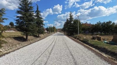 Denizli Büyükşehir Belediyesi’nin Baklan ilçesi Boğaziçi Mahallesi’nde uzun yıllardır yapımı
