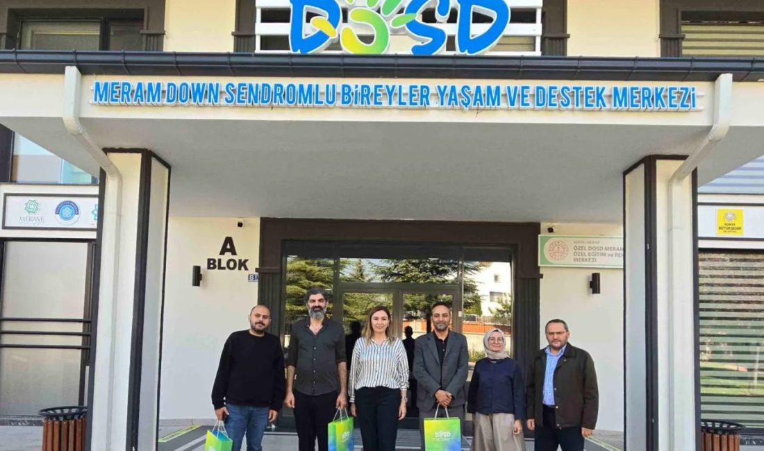 DOSD Meram, sanatçı Bager Akbay ve Prof. Dr. Behçet Yalın