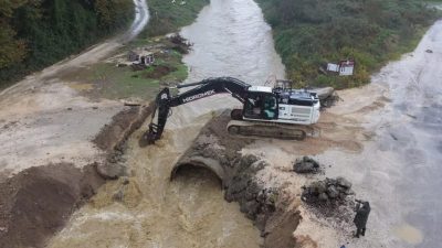 Düzce Belediyesi, Batı Karadeniz Bölgesi için yapılan şiddetli yağış uyarısının