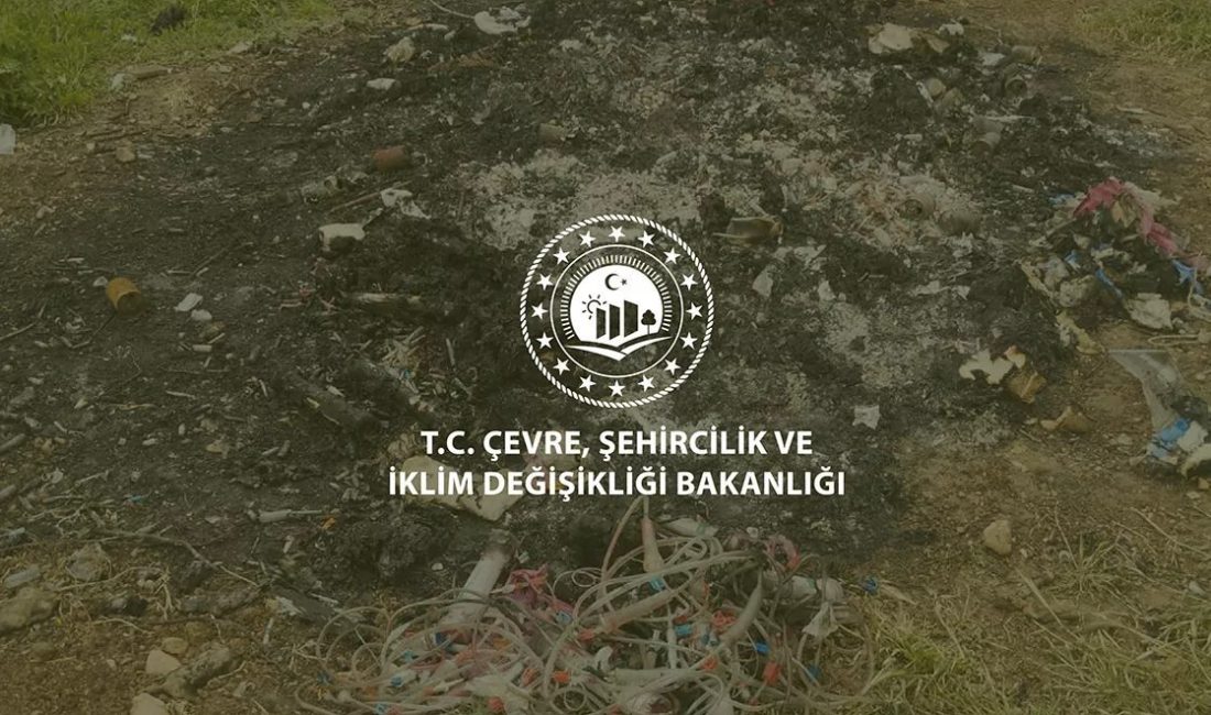 Elazığ'da tıbbi atıkları mevzuata aykırı şekilde yaktığı tespit edilen özel