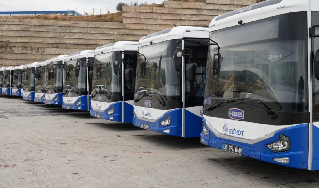 İzmir Büyükşehir Belediyesi kent içi toplu ulaşımı daha güvenli, konforlu,